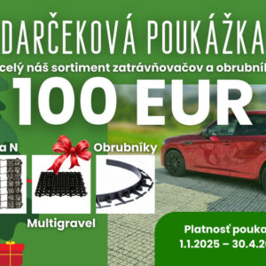 Darčekový poukaz v hodnote 100 eur