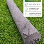 Geotextília GeoNetex M200 200 g/m² v roli 2 × 50 m na chodníky a ľahšie namáhané plochy